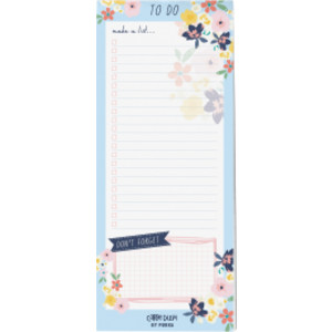 Magnetic To Do List - Ditzy Floral - Pack 6