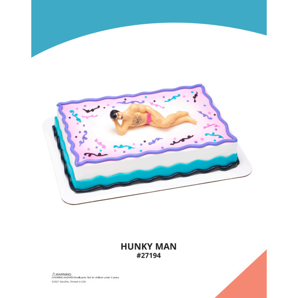 Hunky Man The Magic of Cakes® Icing Only Page