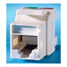 TechChoice® Cat 5e Keystone Jack, Fog White