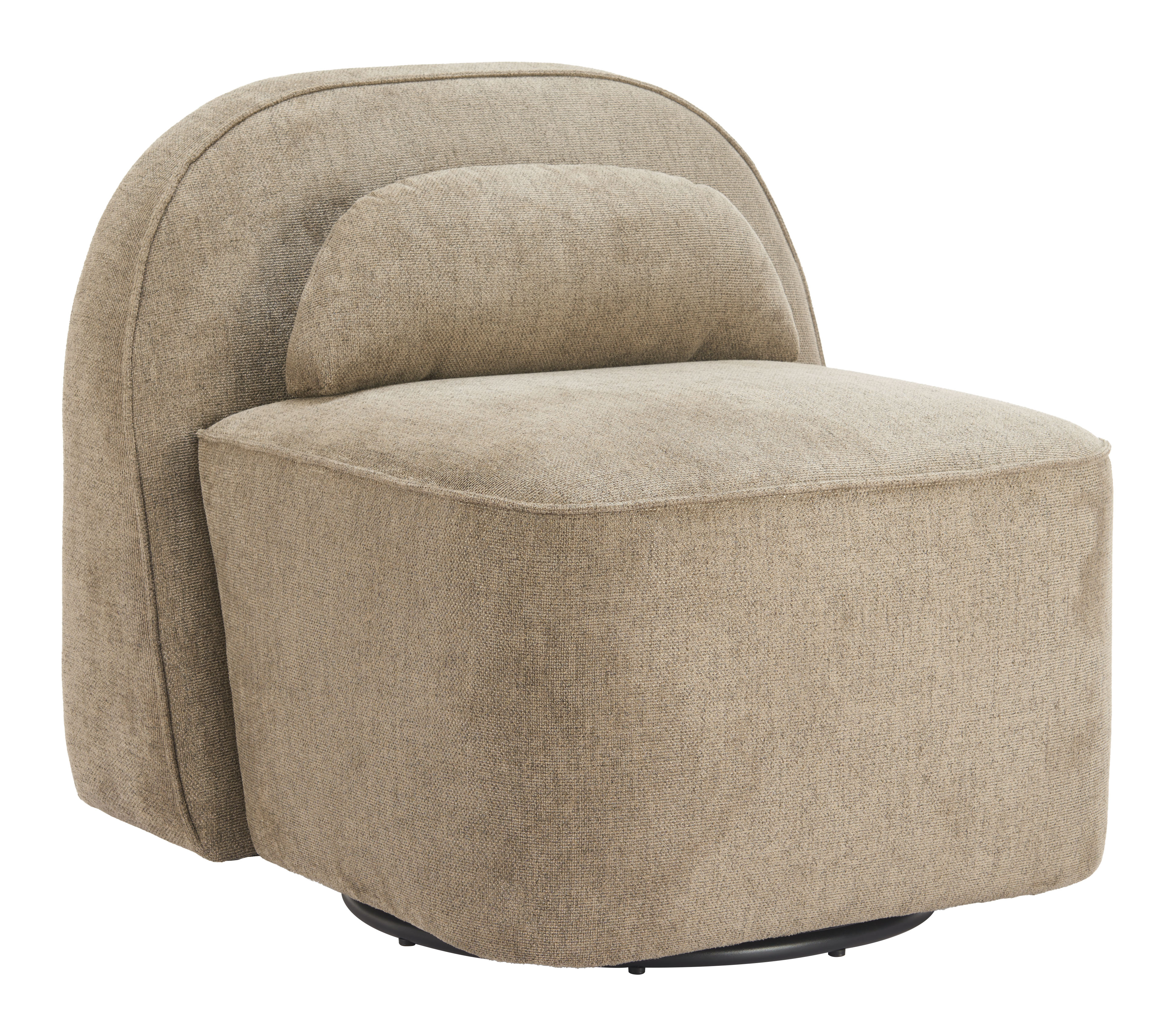 Kakao Swivel Chair Olive Brown product image