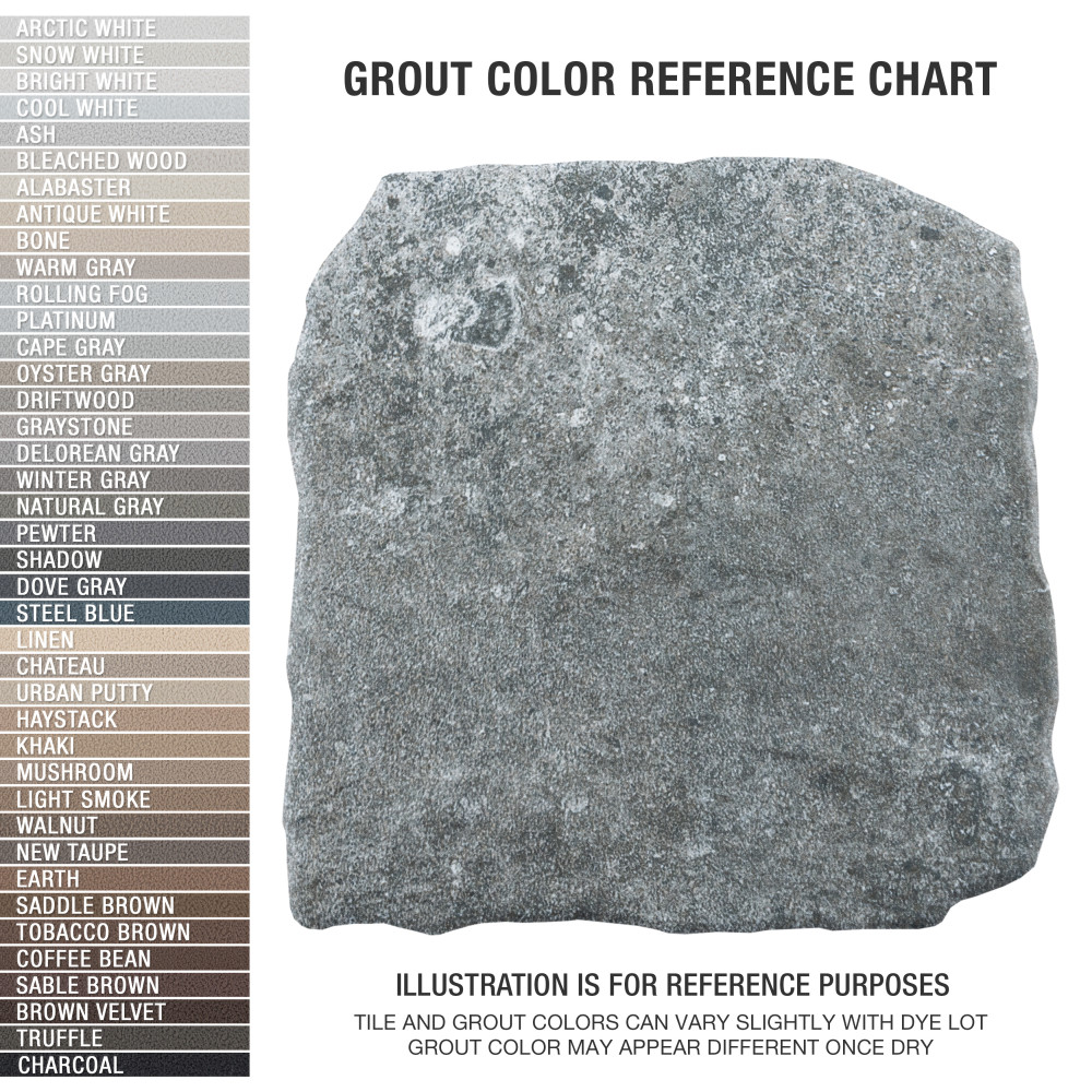 Country Grey 5-7/8 in. x 5-7/8 in. Porcelain Floor and Wall Tile