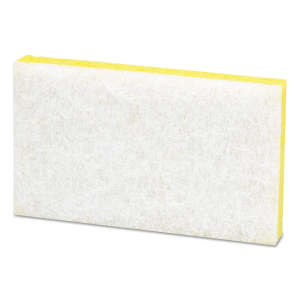 3M, Scotch-Brite, Light Duty Scrub Sponge, Rectangle, 3.6"x6.1", White