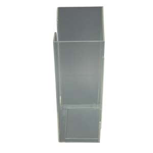 Impact, Safety Zone Pro-Guard, Plastic Holder for Disposable Glove Box, 1 Box, Clear Acrylic