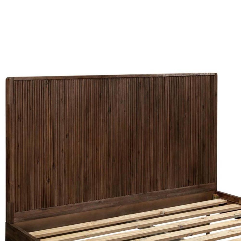 Detail image of the  Razzo Bed Frame, Madera Oak from Forty Winks