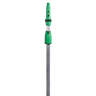 Unger, OptiLoc 2-Section Pole, OptiLoc™ Aluminum Telescopic Extension Pole, 120", Green