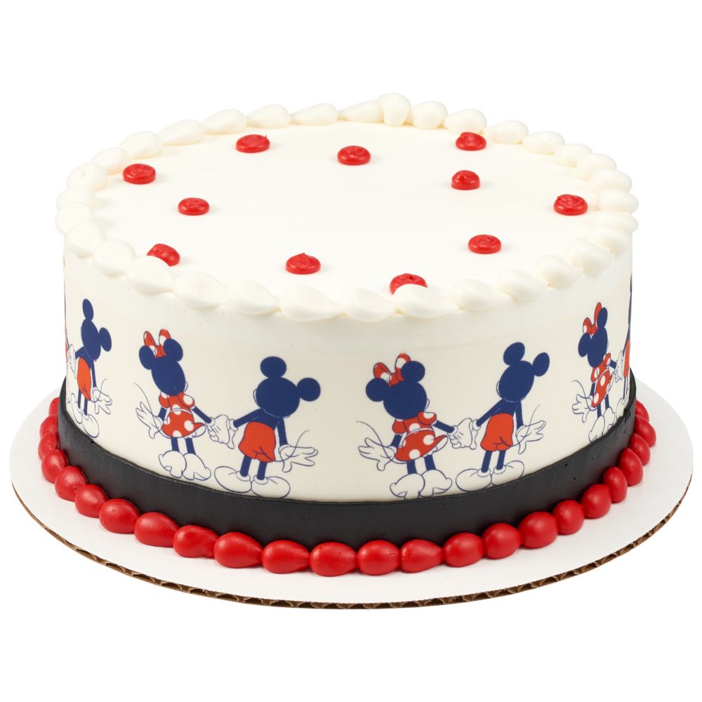 Image Cake Mickey Mouse and Minnie Mouse Classic