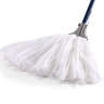 Geerpres, Advantex Single-Use Microfiber Disposable Wet Mop Head with 1.5" Headband, White