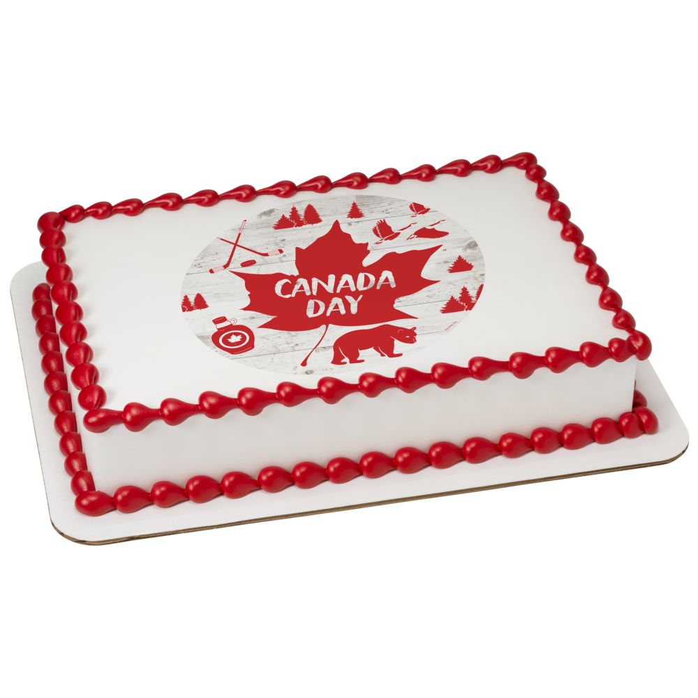 Image Cake Canada Day