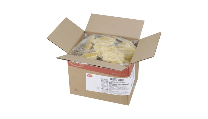 Tyson Red Label® Uncooked Golden Crispy Chicken Breast Filet Fritters, 4 oz. _image_4
