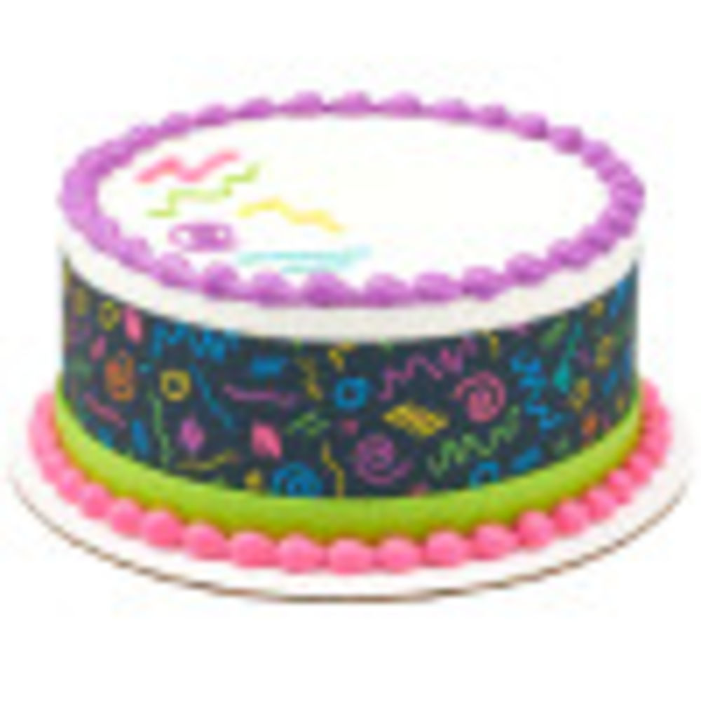 Image Cake Bright and Vibrant