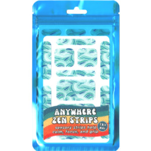 Zen Strips, Anywhere Zen, Sandy Waves, 13 Per Set, 6 Sets