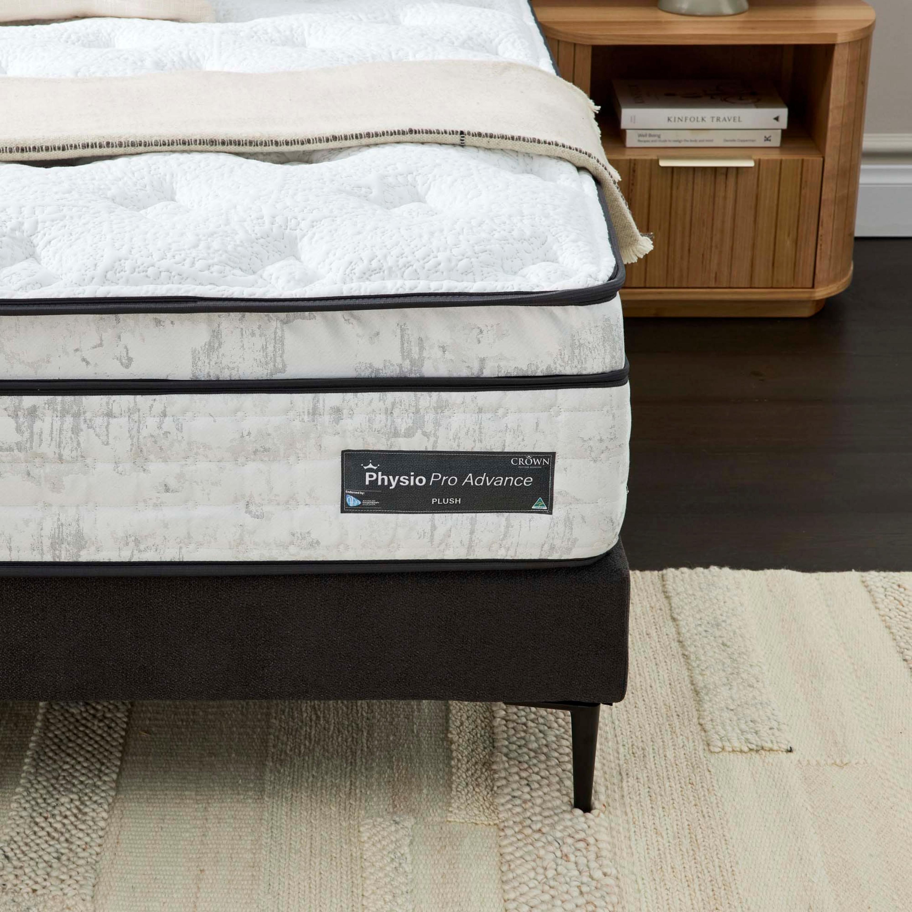 Lifestyle image of the  Crown Posture Bedding Physio Pro Advance Mattress, Plush from Forty Winks