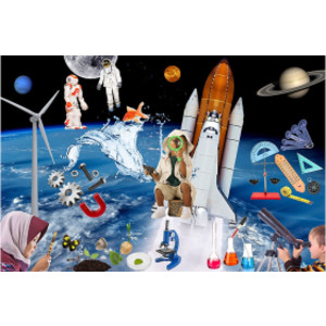 Science Discovery Jumbo Photographic Floor Puzzle