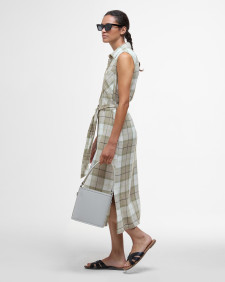 Agnes Midi Dress Rosemary Tartan