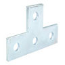Flat Plate T Fitting, 4 Hole