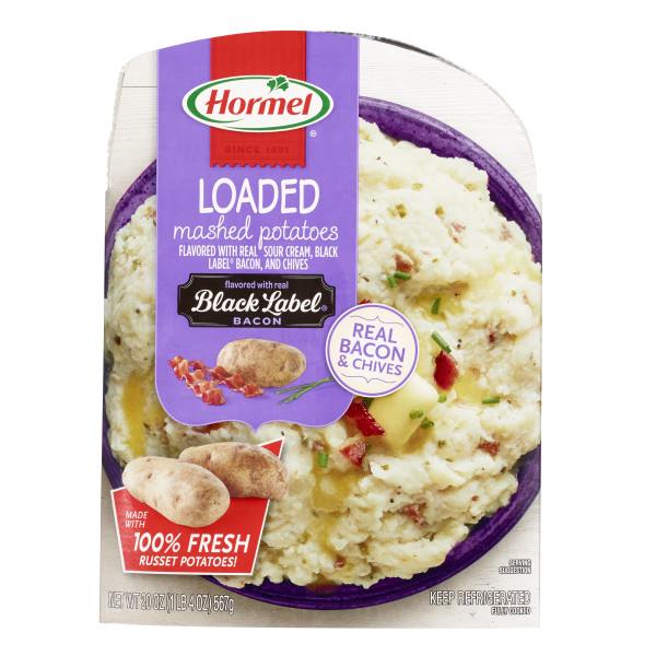 HORMEL(r) Tray Loaded Mashed Potatoes 6/20 OZ . C1CB - Front Center Inner Pack (Hi Res)