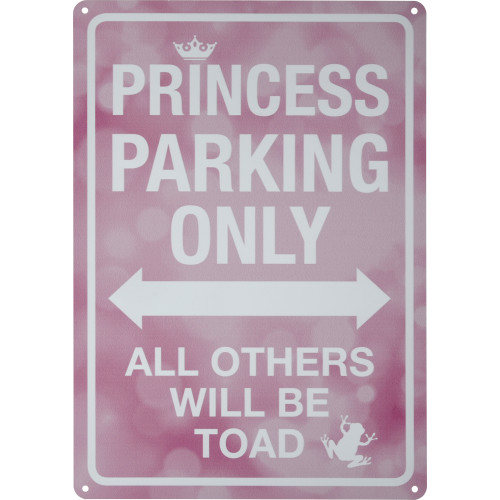 Princess Parking Only Novelty Sign (10