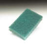 3M, Scotch-Brite, Scrub Pad 9650, Rectangle, 3"x4.5", Green