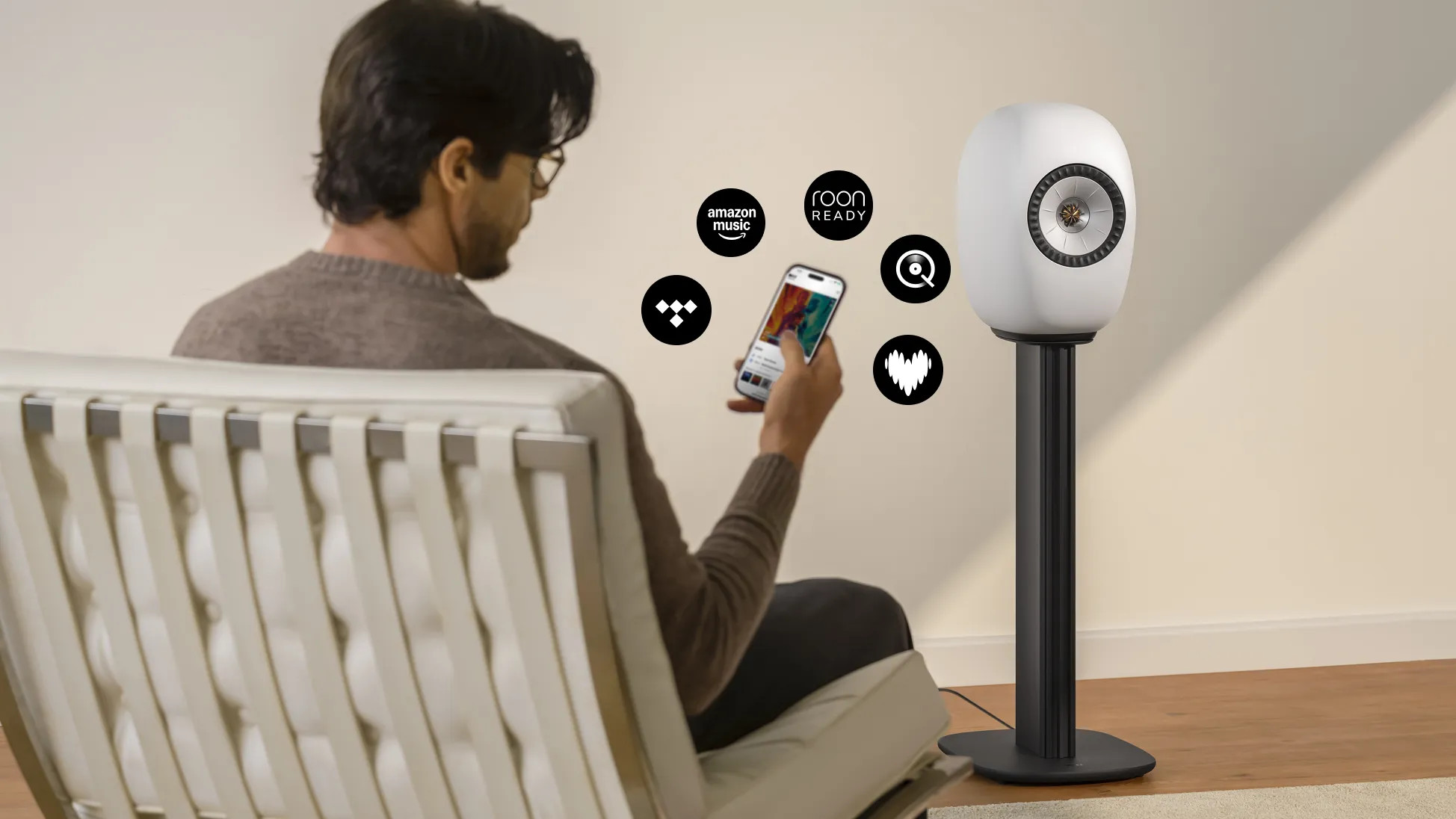 KEF LS LUXE seamless hifi high-res