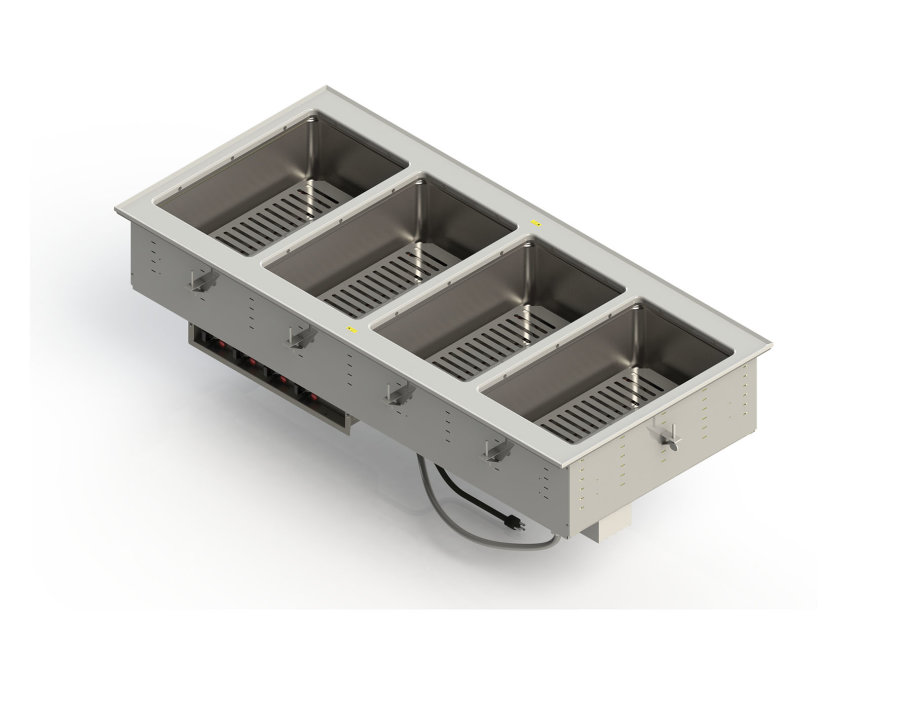 Dry modular hot well