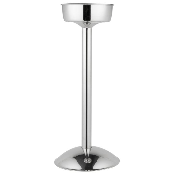 Single-bottle stainless steel wine bucket stand
