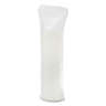 Dart, Plastic Lids, Fits 12 oz to 24 oz Hot/Cold Foam Cups, Straw-Slot Lid, White