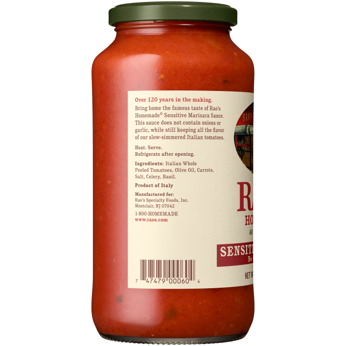 Sensitive Sauce, 24 oz - Left Image