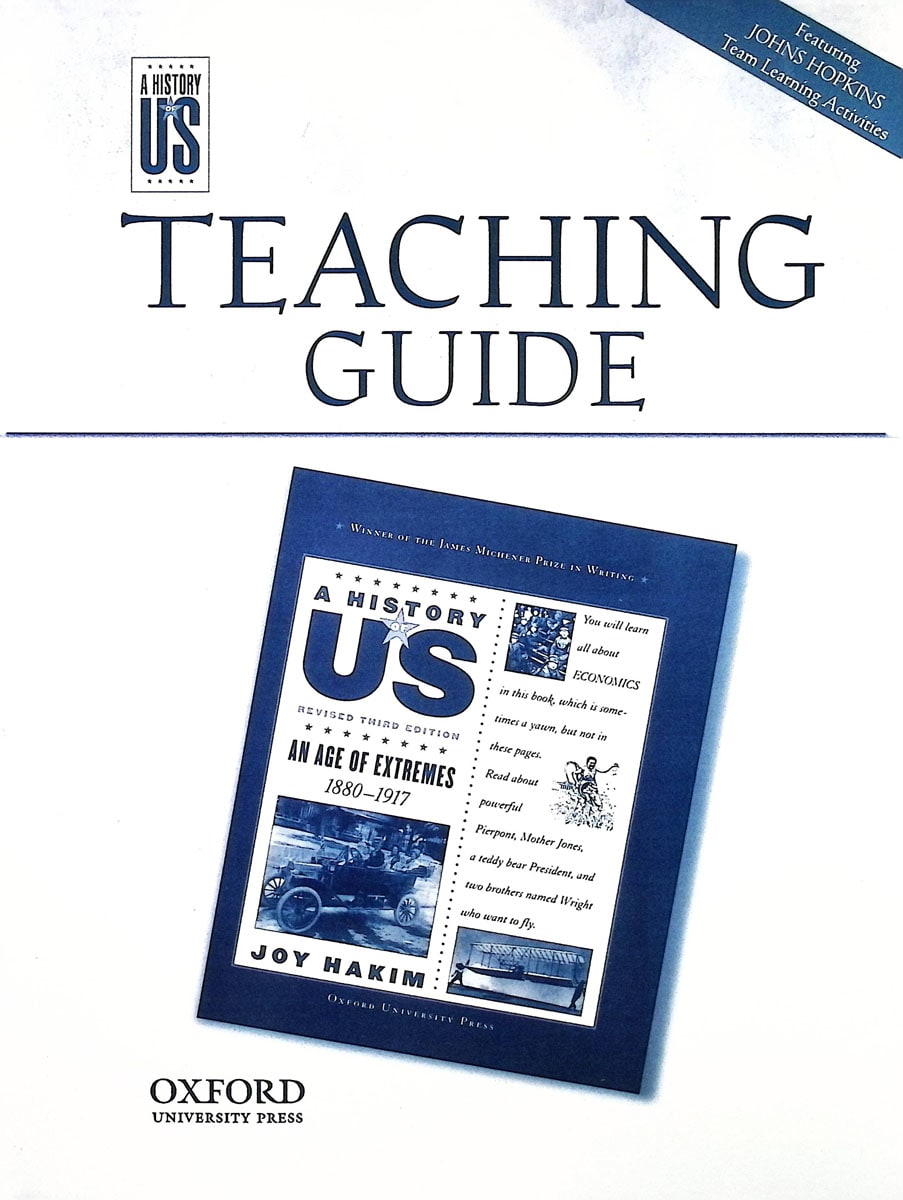 A History of US: An Age Of Extremes Volume 8 Middle/High Teacher Guide