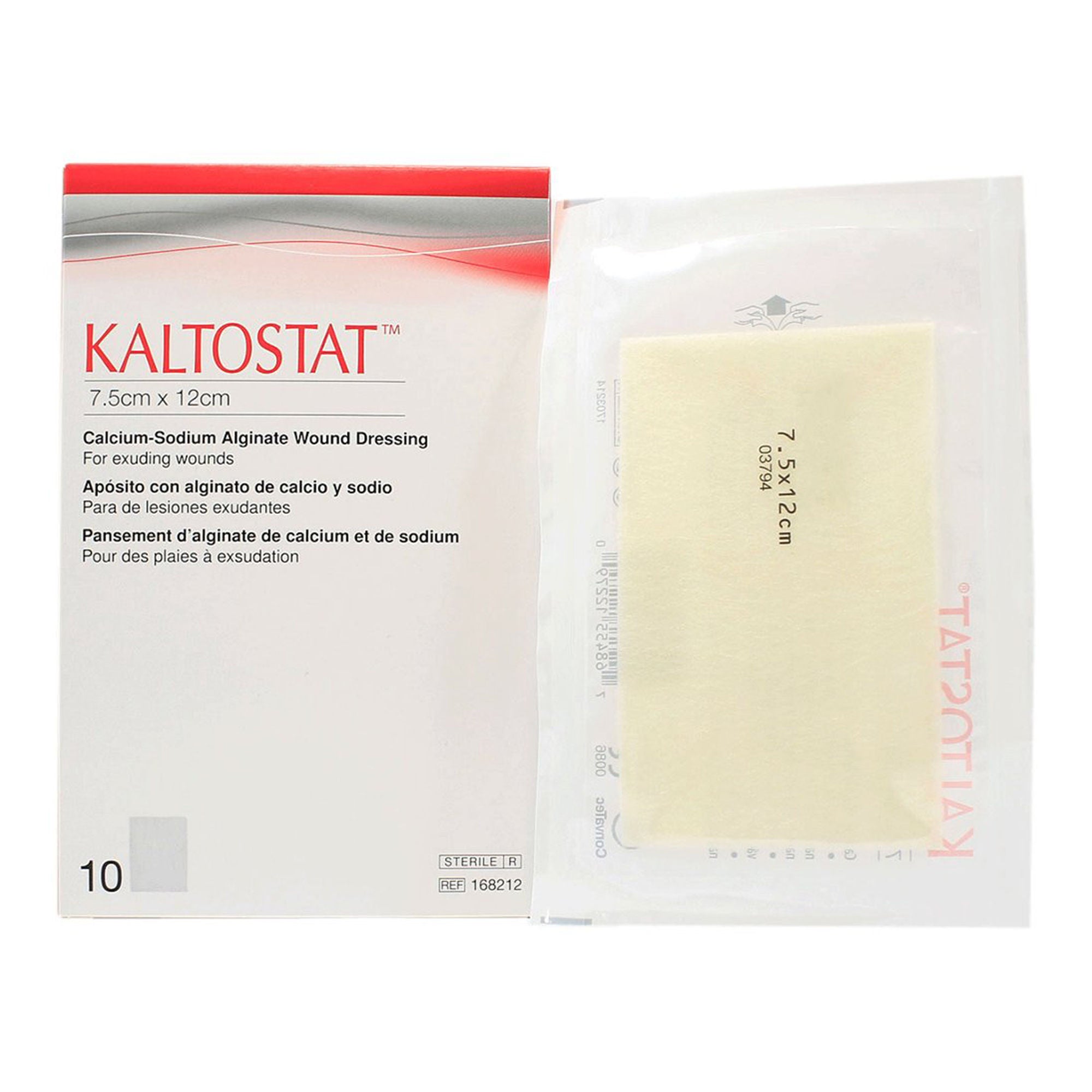 Kaltostat® Calcium Alginate Dressing, 3 x 4.75 Inch