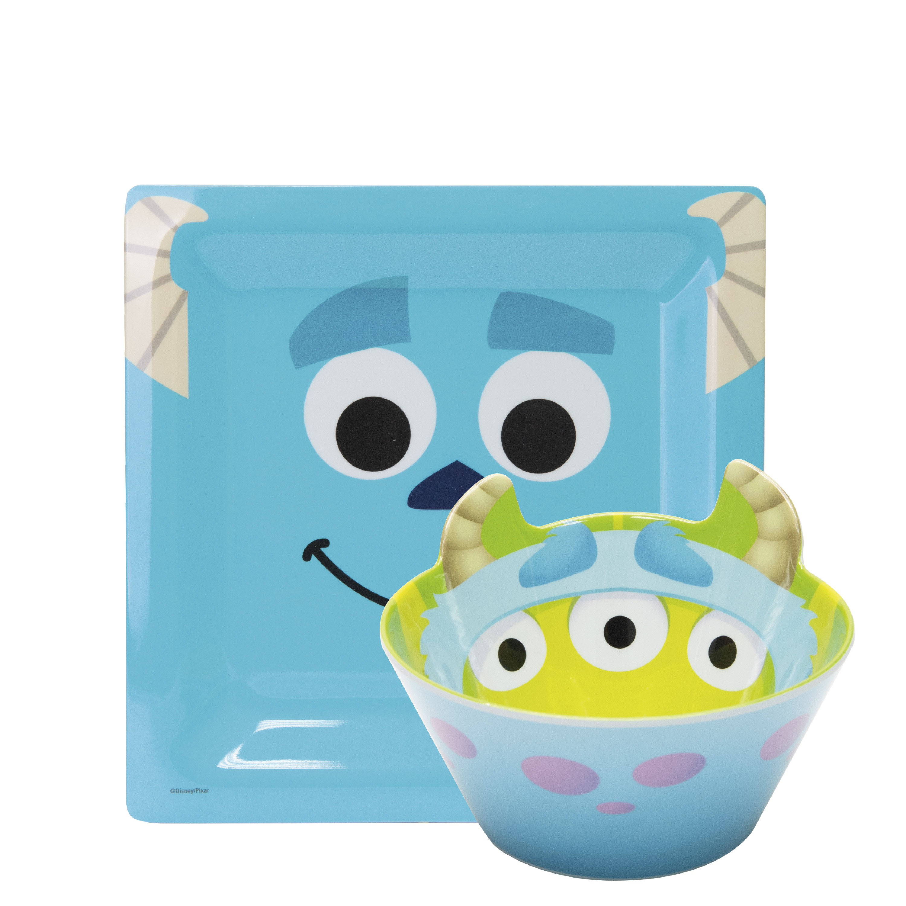 Disney and Pixar Plate and Bowl Set, Sully, 2-piece set slideshow image 2 Disney and Pixar Plate and Bowl Set, Sully, 2-piece set slideshow image 2