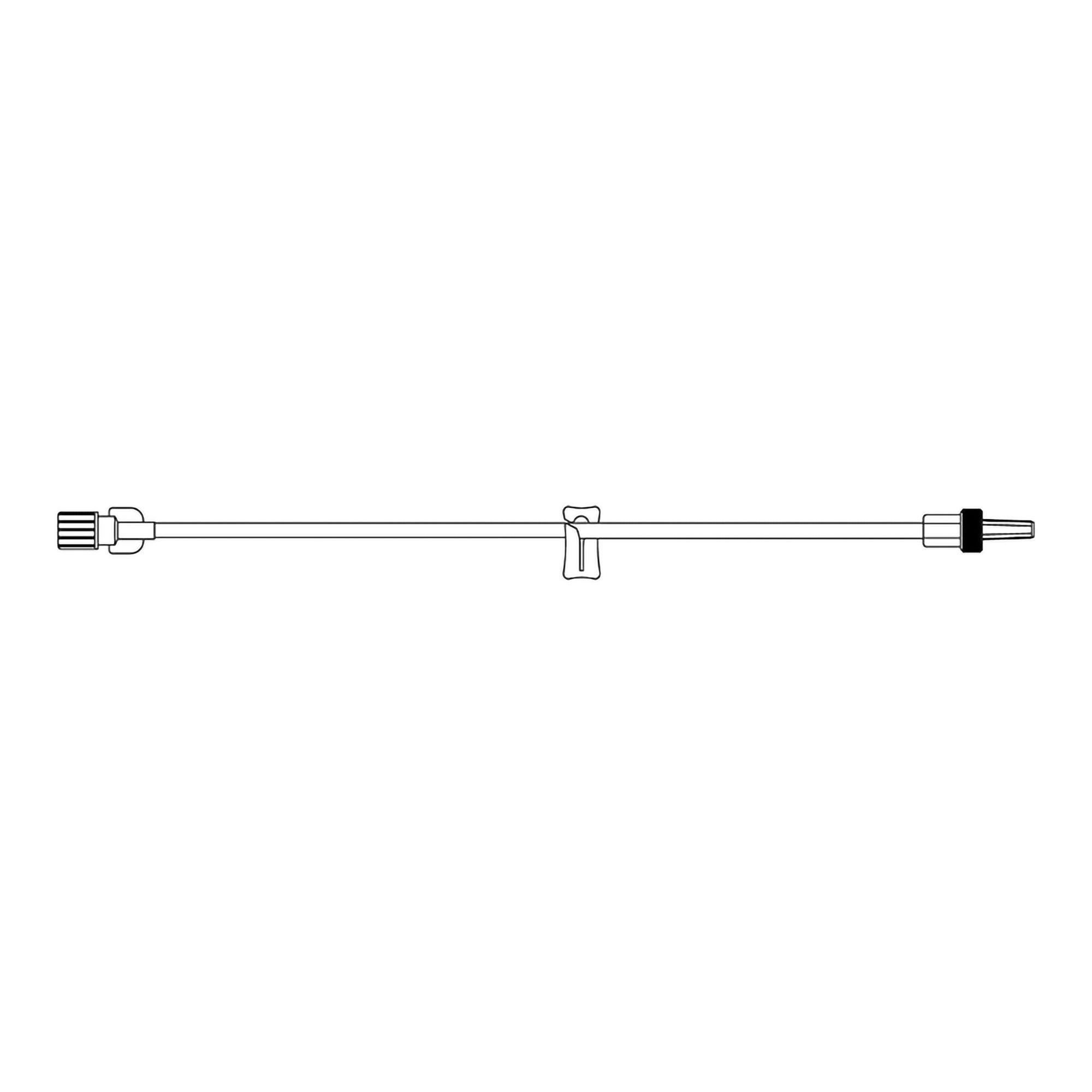 McKesson Brand IV EXTENSION SET, SM BORE M/F LL 36" (50EA/BX 12BX/CS)