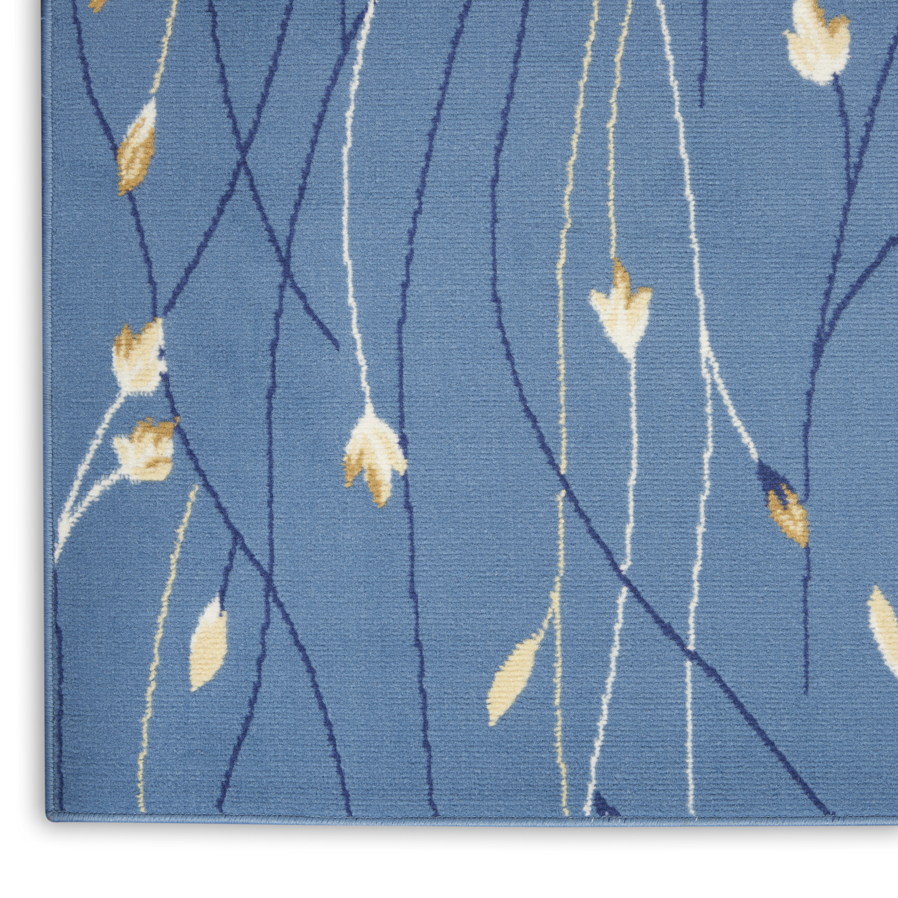 Nourison Grafix 7'10" x 9'10" Light Blue Contemporary Indoor Rug