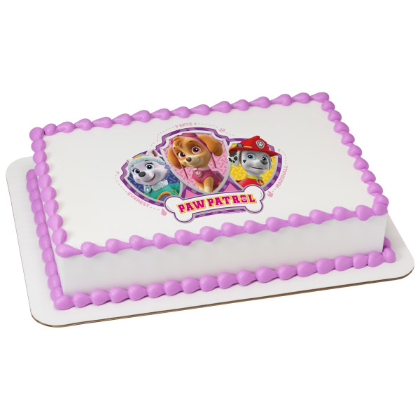 PAW Patrol Skye, Everest, & Marshall PhotoCake® Edible Image®