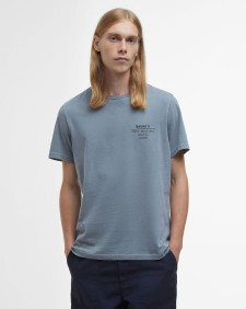 Hickling Logo T-Shirt Washed Gunmetal