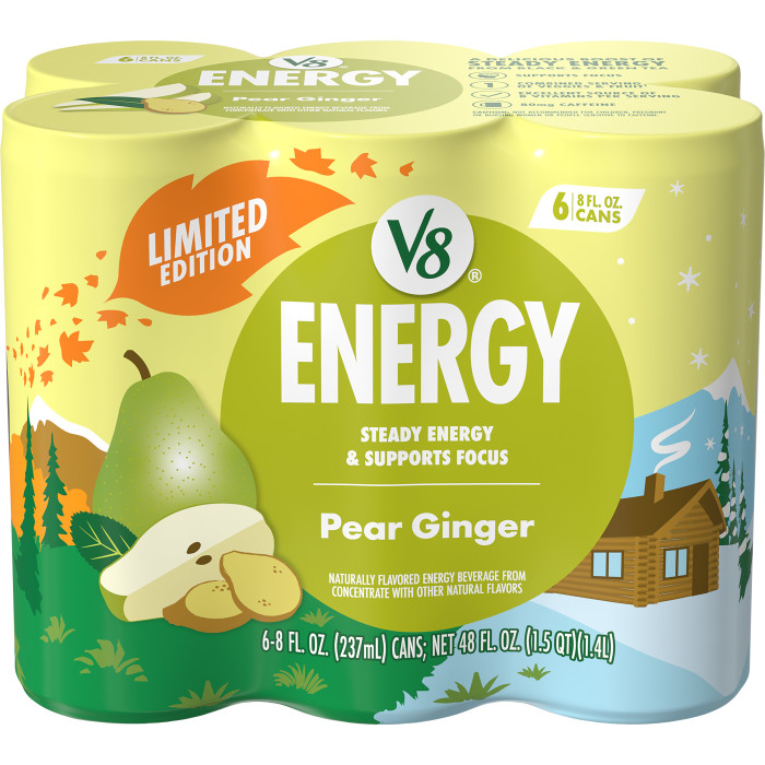 Pear Ginger Energy Drink