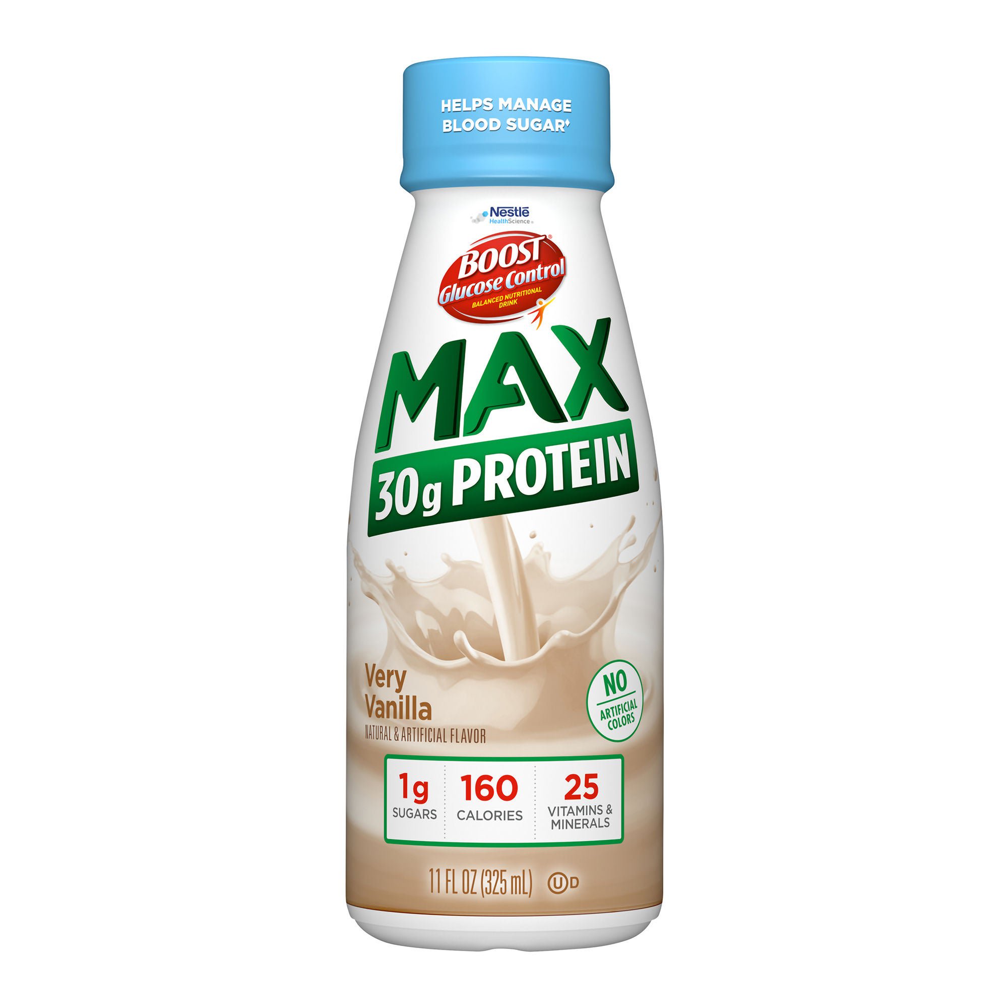 Boost® Glucose Control Max Vanilla Balanced Nutritional Drink, 11-ounce Bottle