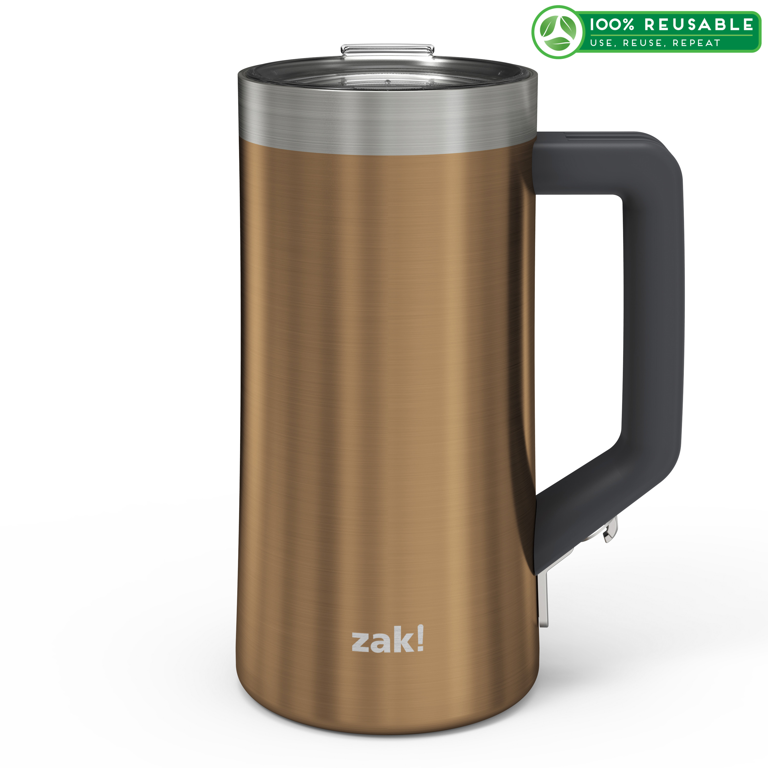 Creston 25 ounce Vacuum Insulated Stainless Steel Tumbler, Copper image