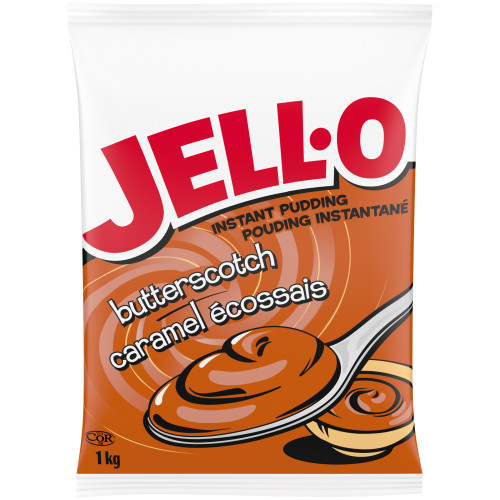  JELL-O Instant Pudding Butterscotch 1kg 2 