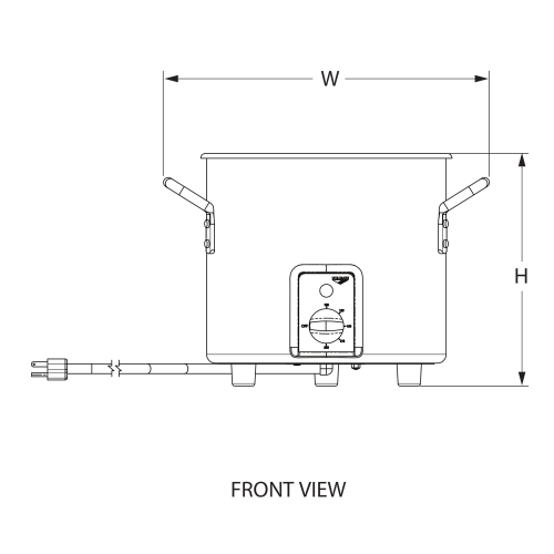 Engineering front view