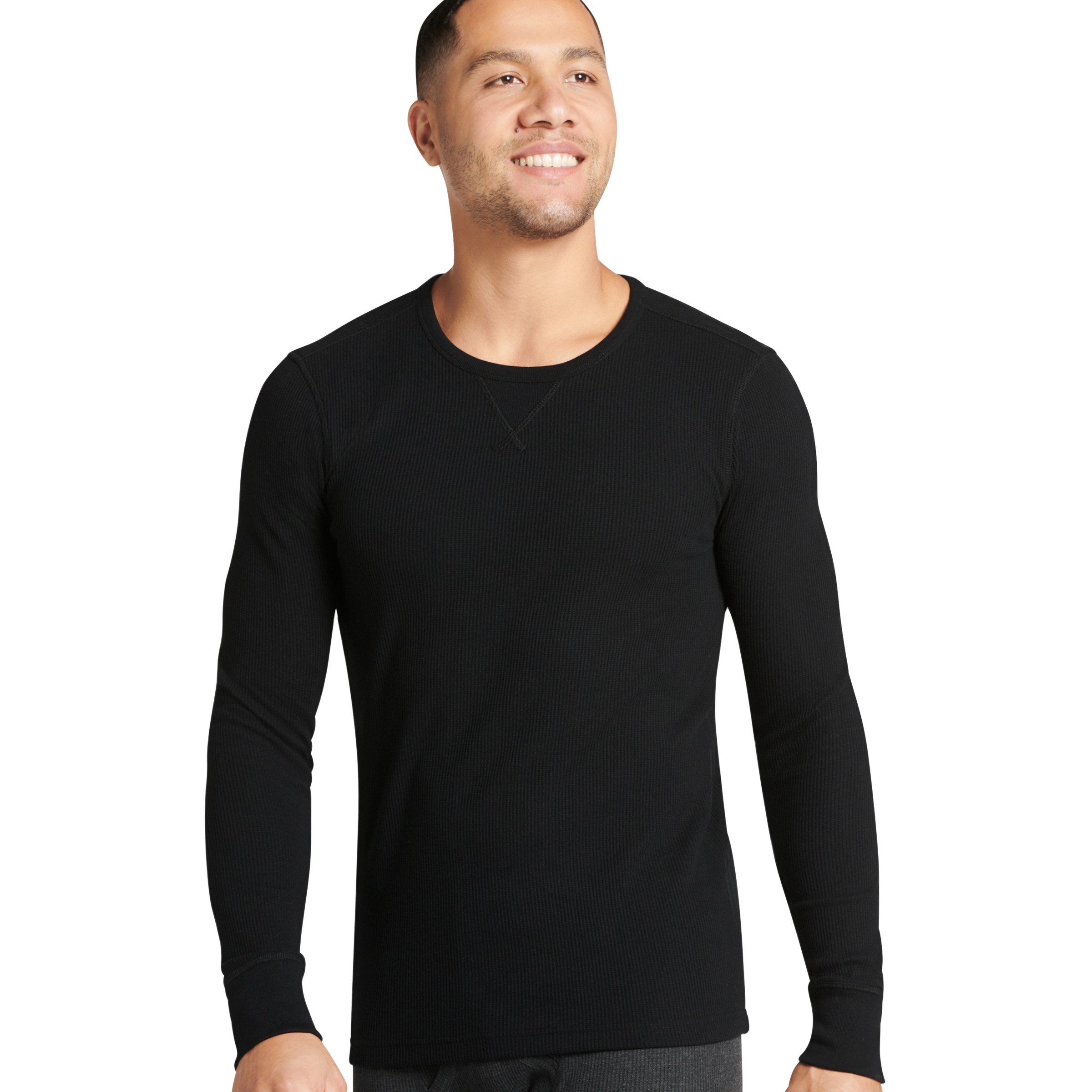 Jockey Men’s Long Sleeve Waffle Crew