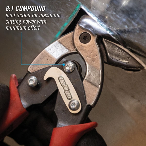 610UL 10-inch Upright Left Aviation Snip