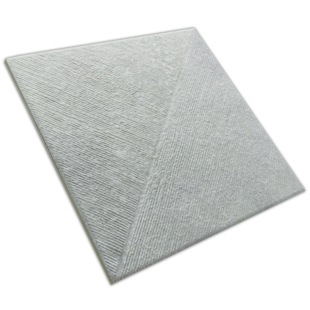 Atlas Rigato Grey 9-3/4 in. x 9-3/4 in. Porcelain Floor and Wall Tile