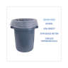 Boardwalk,  HDPE Liner, 45 gal Capacity, 40 in Wide, 46 in High, 13 Microns Thick, Natural