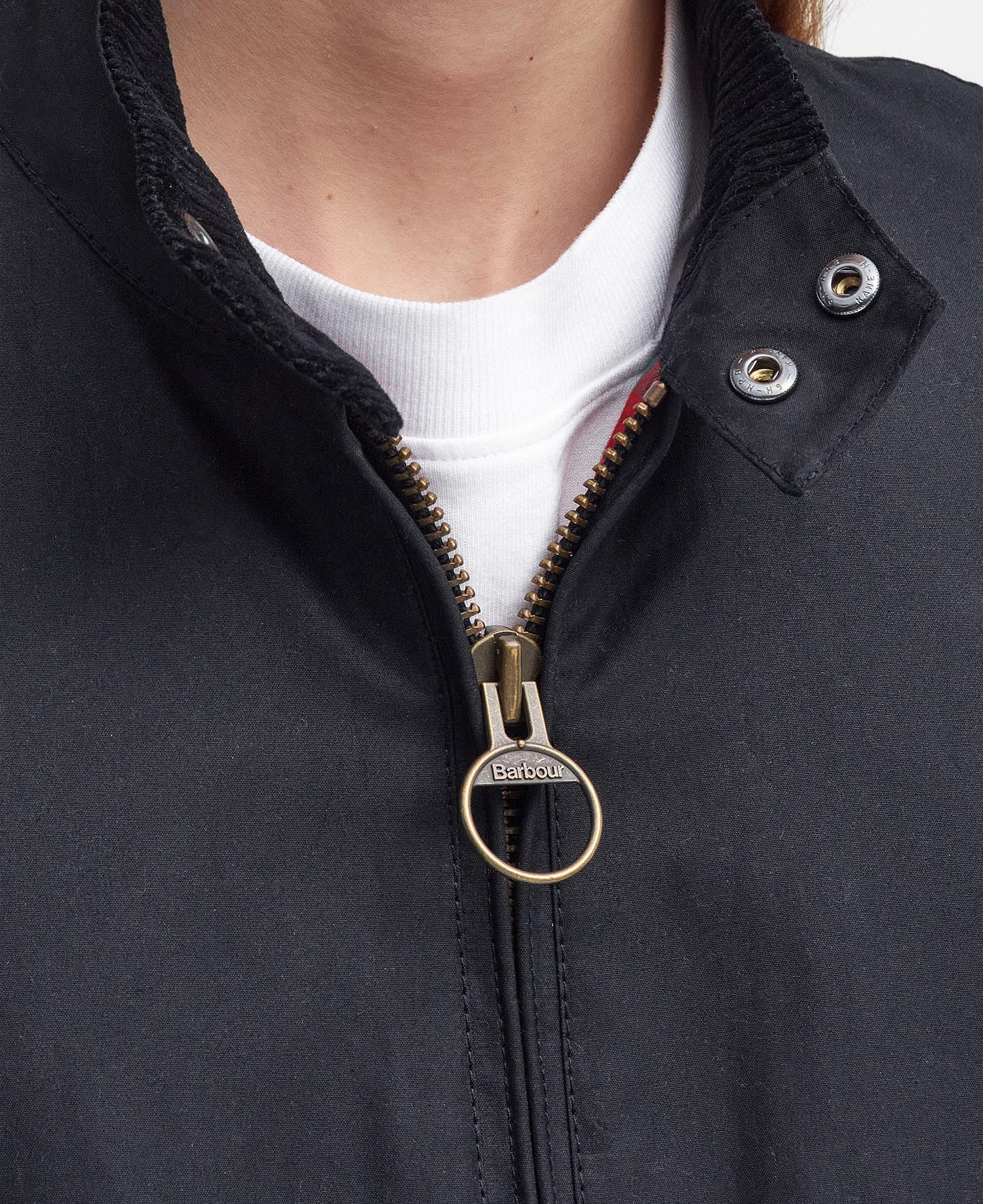 Barbour x Baracuta Wachsjacke MA-1 Harrington image number 4