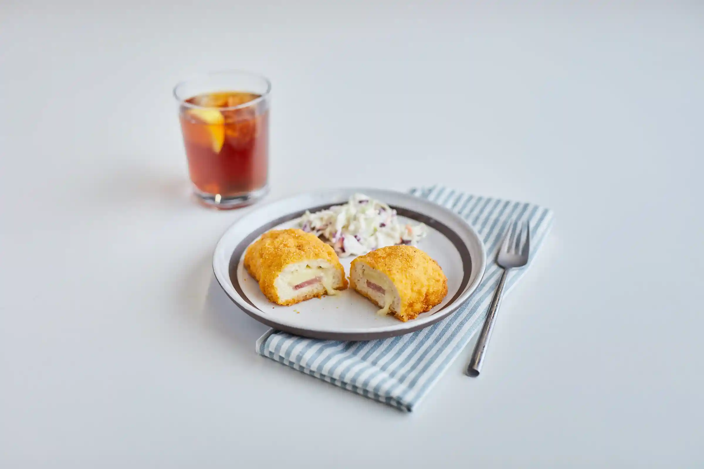 Barber Foods® Signature Supreme® Uncooked Breaded Cordon Bleu Boneless Stuffed Chicken Breasts 6 oz._image_1