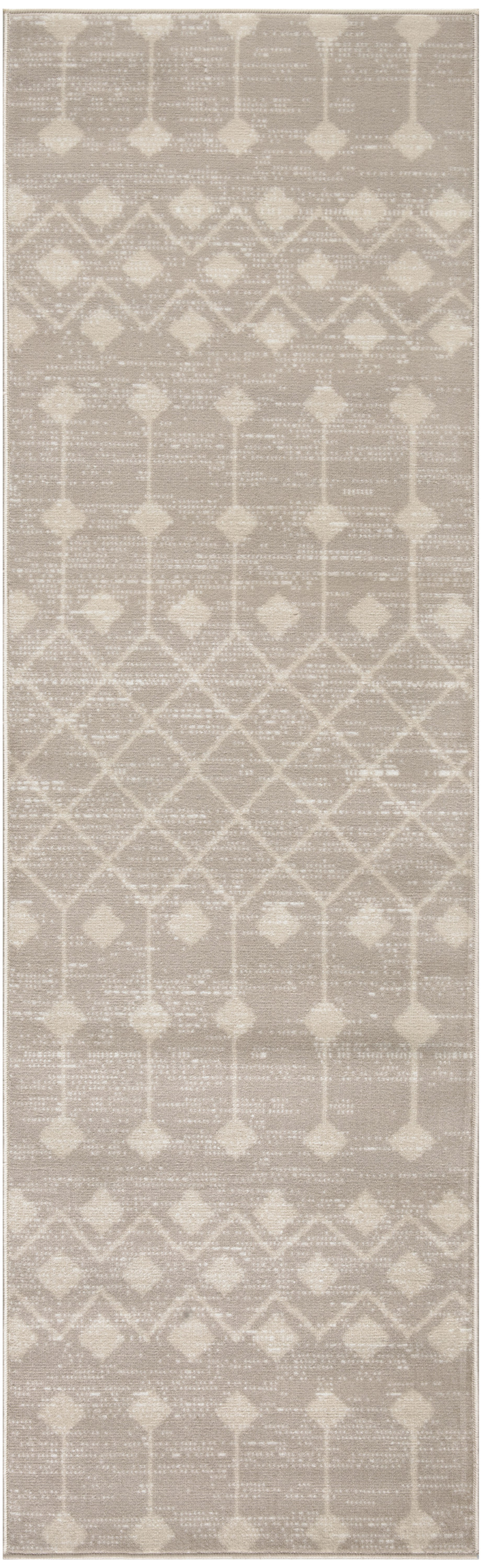 Nourison Grafix 2'3" x 10' Beige Bohemian Indoor Rug