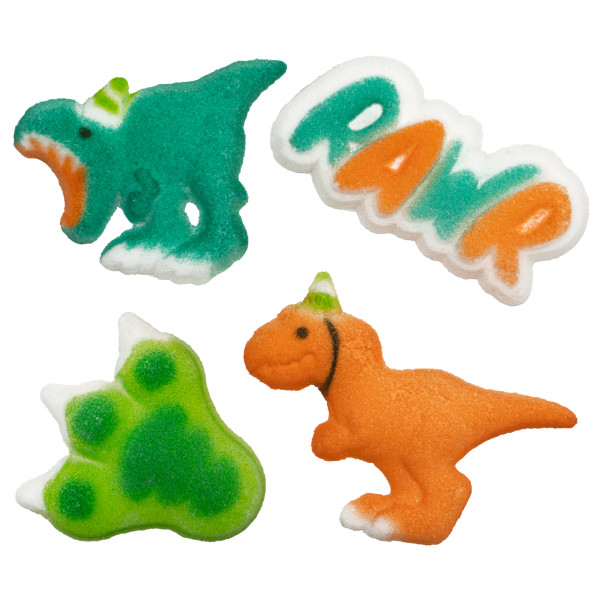 Dinosaur Party  Assortment - Red 3 Free Dec-Ons® Decorations