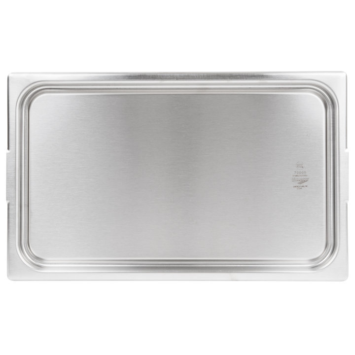 Full-size Super Pan® stainless steel transport pan cover