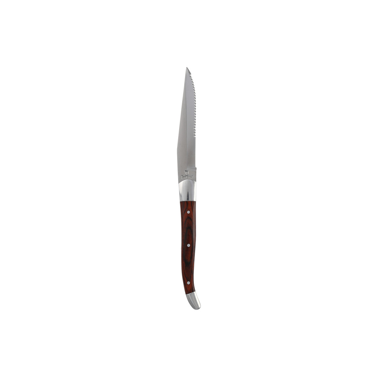 Steak Knives Dark Wood Steak Knife, Serrated 9.25"