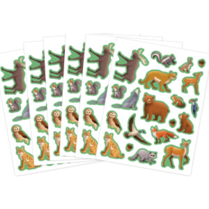 Woodland Animals Stickers, Pack of 120